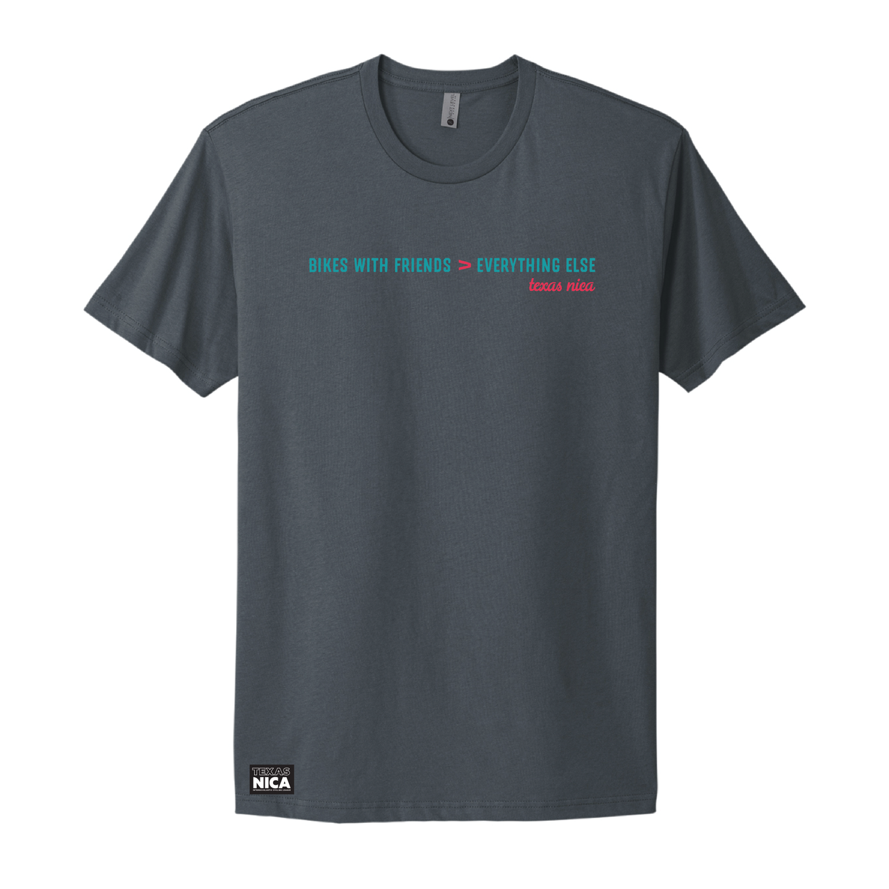 Texas NICA Bikes With Friends Tee