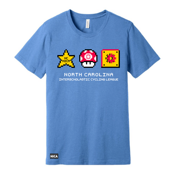 North Carolina NICA 2025 8-Bit Icons Tee