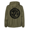 Arkansas NICA Bicycle Wheel Windbreaker Back