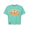 Arkansas NICA Vintage Sunset Women's Cropped Tee - Saltwater