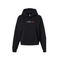 Wisconsin NICA Championship Women's Crop Hoodie - Black