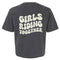 NICA GRiT Groovy Crop Tee - Vintage Coal Back