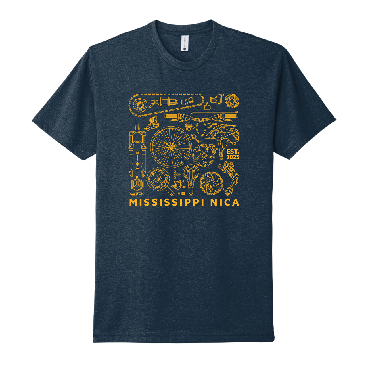 Mississippi NICA Bike Parts Tee