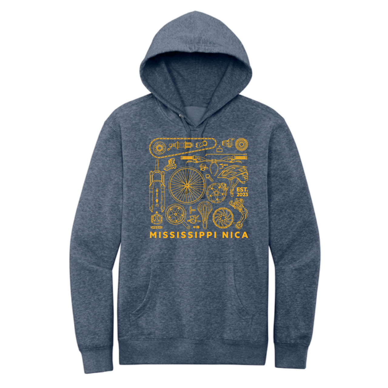Mississippi NICA Bike Parts Hoodie