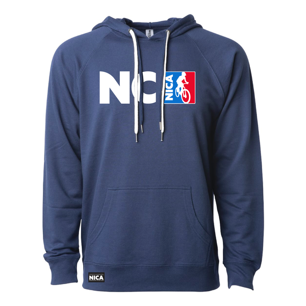 North Carolina NICA Badge Hoodie - Indigo