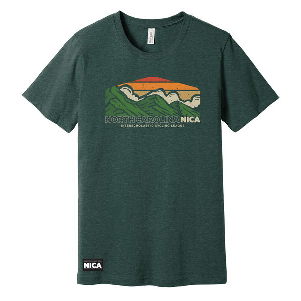 North Carolina NICA Cloudy Mountains Tee