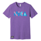 New Jersey NICA Spokes and Treads Tee - Heather Team Purple