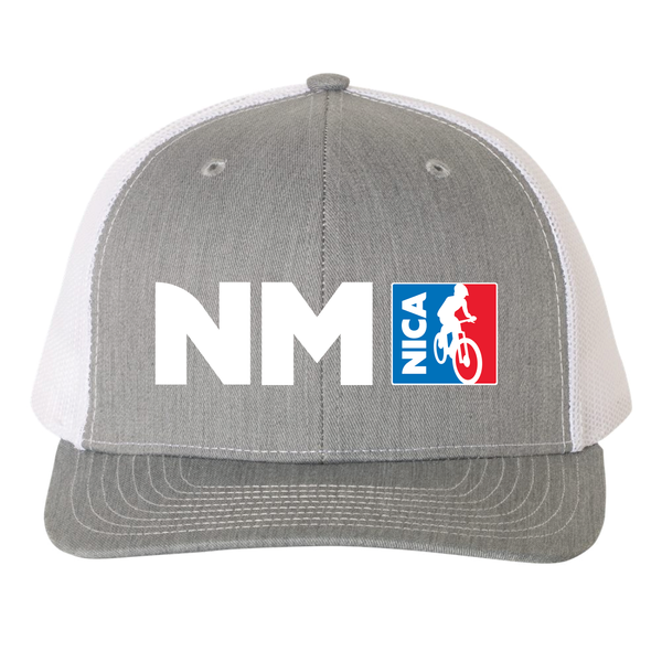 New Mexico NICA Trucker Hats - Heather Grey