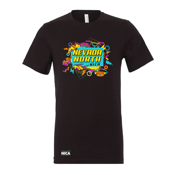 Nevada North NICA Yo, Dude Tee - Black Heather