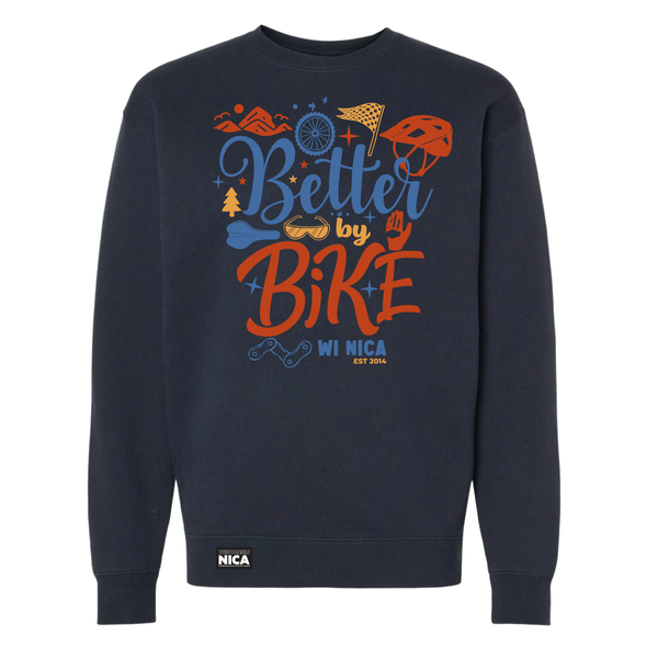 Wisconsin NICA Better by Bike Sweatshirt