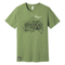 Wisconsin NICA Covered Bridge Tee - Heather Green