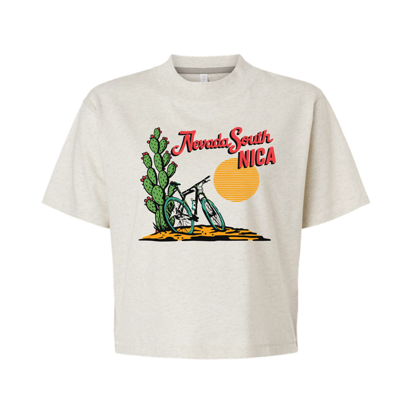 Nevada South NICA Prickly Pear Crop Tee