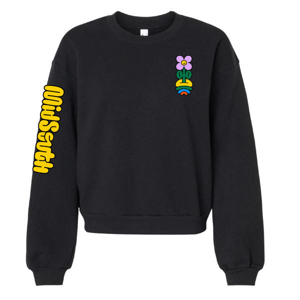 MidSouth Ladies Flowerpot Crop Sweatshirt