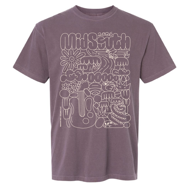 MidSouth 2026 Line Drawing T-Shirt