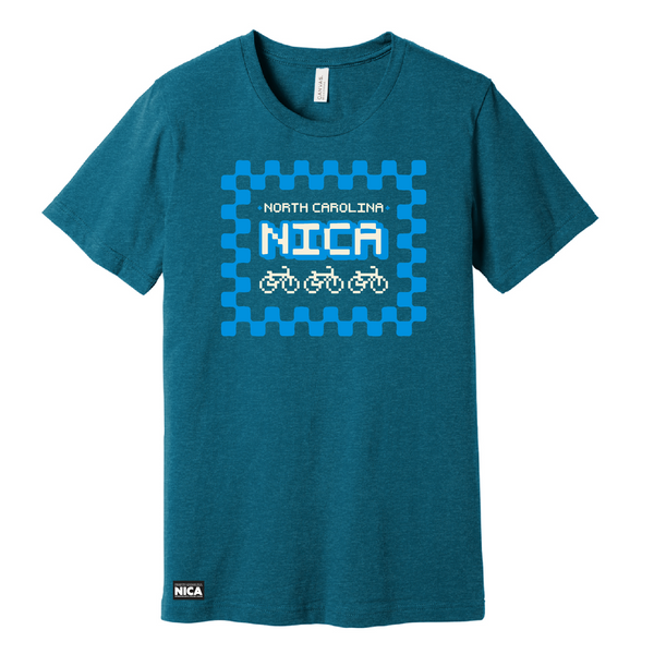 North Carolina NICA 2025 Rad Pixels Tee