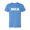 NICA Wordmark Tee - Men's Blue