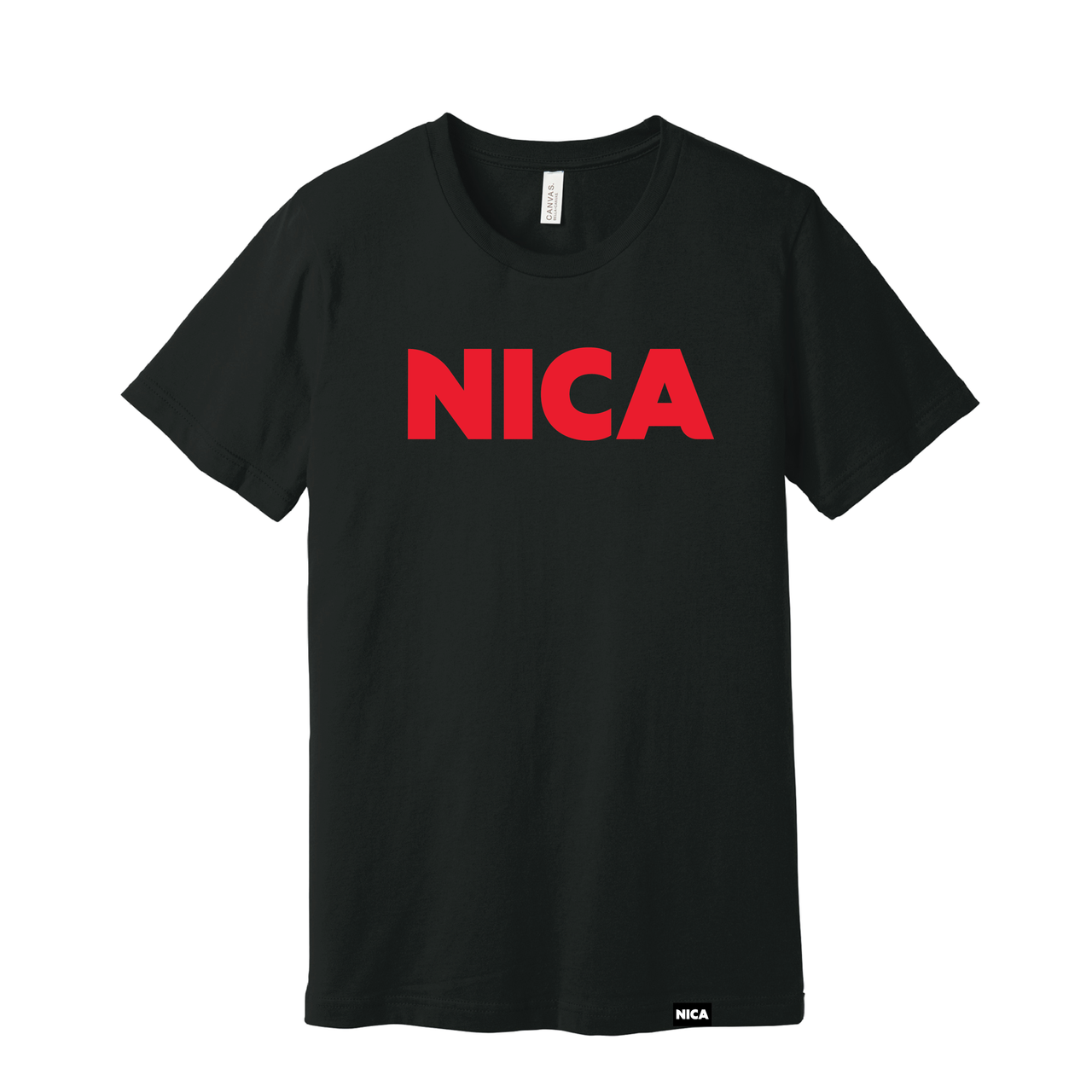NICA Wordmark Tee - Men's Black