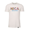 NICA Trippy Wordmark Tee - Vintage White