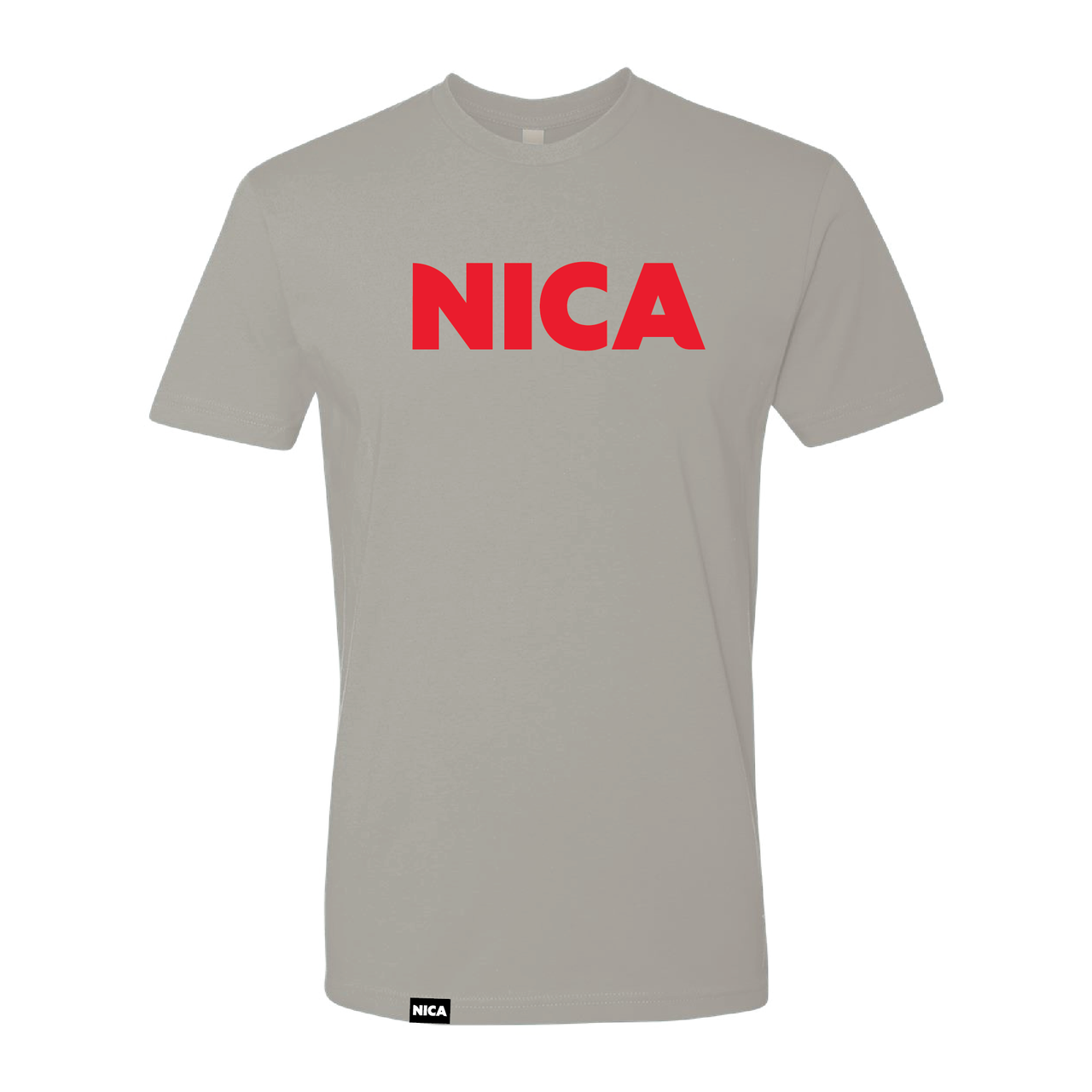NICA Wordmark Tee - Men's Grey
